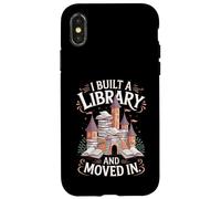 Amante dei libri Ho costruito una biblioteca e mi sono trasferito Custodia per iPhone X/XS