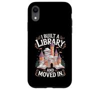 Amante dei libri Ho costruito una biblioteca e mi sono trasferito Custodia per iPhone XR