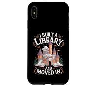 Amante dei libri Ho costruito una biblioteca e mi sono trasferito Custodia per iPhone XS Max