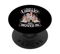 Amante dei libri Ho costruito una biblioteca e mi sono trasferito PopSockets PopGrip Adesivo