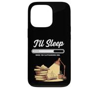 Amante dei libri I'll Sleep When Cliffhanger End Book Reading Custodia per iPhone 13 Pro