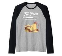 Amante dei Libri I'll Sleep When Cliffhanger End Book Reading Maglia con Maniche Raglan