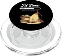 Amante dei libri I'll Sleep When Cliffhanger End Book Reading PopSockets PopGrip per MagSafe