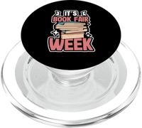 Amante dei libri Leggere Bookworm Divertente È la settimana della fiera del libro PopSockets PopGrip per MagSafe