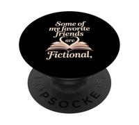 Amante dei libri Lettura di amici immaginari PopSockets PopGrip Adesivo