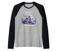 Amante dei Lupi Dire Aenocyon dirus Pleistocene Antropologia Maglia con Maniche Raglan