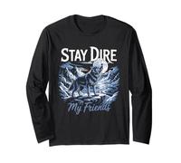 Amante dei Lupi Dire Aenocyon Dirus Pleistocene Maglia a Manica