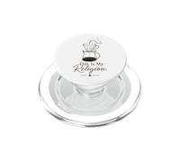 Amante del caffè Questa è la mia religione PopSockets PopGrip per MagSafe