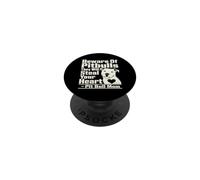Amante del cane Pit Bull Mamma che ruba il cuore PopSockets PopGrip Adesivo