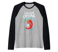 Amante del cibo piccante Peperoncini Chili Peppers Chef Spice Cercatore di calore Maglia con Maniche Raglan