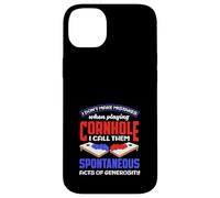 Amante del cornhole Non commetto errori Atti spontanei Custodia per iPhone 14 Plus