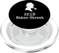 Amante del libro - 221b Baker street - detective Sherlock Holmes PopSockets PopGrip per MagSafe