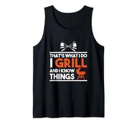 Amante della griglia Questo è Quello Che Faccio io Grill e so Cose Canotta