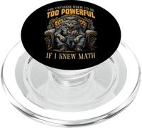 Amante della matematica dei gatti Divertente Felino Mob Boss Matematica E Algebra PopSockets PopGrip per MagSafe