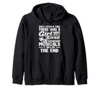Amante della musica Broadway Musicals Girl Love Felpa con Cappuccio