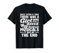 Amante della musica Broadway Musicals Girl Love Maglietta