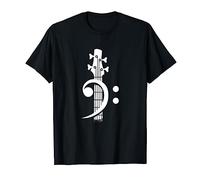 Amante Della Musica Chitarra Basso Maglietta