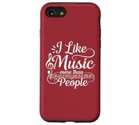 Amante della musica - Mi piace la musica più delle persone Custodia per iPhone SE (2020) / 7/8
