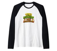Amante della natura adoratore della sporcizia che abbraccia gli alberi Maglia con Maniche Raglan