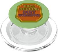 Amante della natura adoratore della sporcizia che abbraccia gli alberi PopSockets PopGrip per MagSafe
