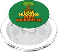 Amante della natura adoratore della sporcizia che abbraccia gli alberi PopSockets PopGrip per MagSafe