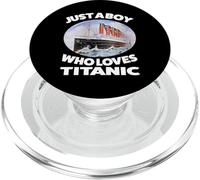 Amante della nave fresca solo un ragazzo che ama il Titanic PopSockets PopGrip per MagSafe