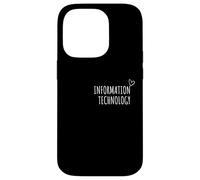 Amante della tecnologia dell'informazione Uomini Donne Bambini IT Custodia per iPhone 14 Pro