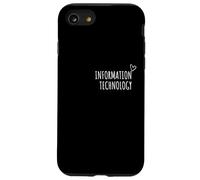 Amante della tecnologia dell'informazione Uomini Donne Bambini IT Custodia per iPhone SE (2020) / 7/8