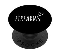 Amante delle armi da fuoco Uomini Donne Sparatutto Caccia Sport PopSockets PopGrip Adesivo