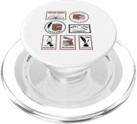 Amante Delle Opere D'arte Del Timbro Del Lettore Classico PopSockets PopGrip per MagSafe