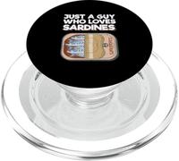 Amante delle sardine di frutti di mare Divertente Solo un ragazzo che ama le sardine PopSockets PopGrip per MagSafe