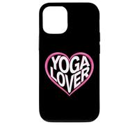 Amante dello yoga con un cuore Custodia per iPhone 12/12 Pro