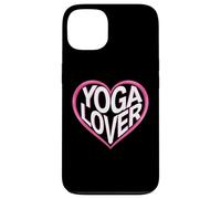 Amante dello yoga con un cuore Custodia per iPhone 13
