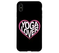 Amante dello yoga con un cuore Custodia per iPhone XS Max