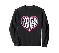 Amante dello Yoga con Un Cuore Felpa