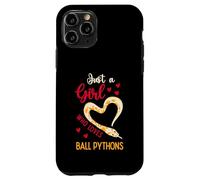 Amante di Ball Python per Just a Girl who Loves Ball Pythons Custodia per iPhone 11 Pro