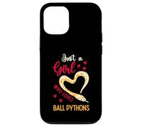 Amante di Ball Python per Just a Girl who Loves Ball Pythons Custodia per iPhone 12/12 Pro