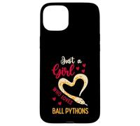 Amante di Ball Python per Just a Girl who Loves Ball Pythons Custodia per iPhone 15 Plus