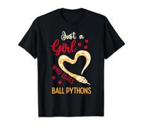 Amante di Ball Python per Just a Girl Who Loves Ball Pythons Maglietta