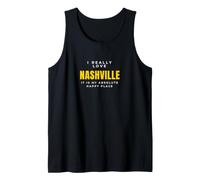 Amante di Nashville Amo Davvero la Città della Musica Canotta