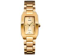 Amante Orologi Moda Donna Mesh Cinturino In Acciaio Bracciale Orologio Da Polso Uomo Impermeabile Business Quarzo Chiusura Magnetica Chiusura Orologi, Oro