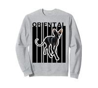 Amanti dei gatti orientali Felpa