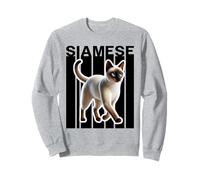Amanti dei gatti siamesi Felpa