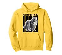 Amanti dei gatti siberiani Felpa con Cappuccio
