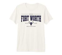 Amanti dei recinti per Il Bestiame di Fort Worth Maglietta Premium