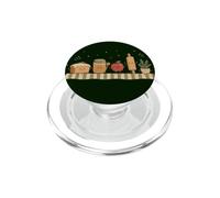 Amanti della cottura retrò Cucina Doodle Friends PopSockets PopGrip per MagSafe