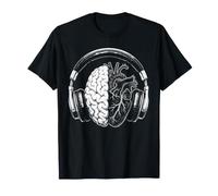 Amanti della Musica del Cervello e del Cuore Maglietta