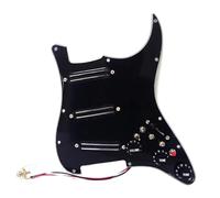Amanti Della Musica Pickup Del Battipenna Battipenna Caricato Precablato Per Chitarra Con Mini Set Di Pickup Nero SSS Per Parti Di Ricambio Per Chitarre Elettriche ST