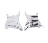 Amanti Della Musica Pickup Del Battipenna Battipenna Per Chitarra Elettrica ST Battipenna A Tre Pickup Singoli Adatto Per Chitarra Elettrica(White)