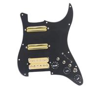 Amanti Della Musica Pickup Del Battipenna Battipenna Precablato Per Chitarra ST Per Mano Sinistra E Destra Che Divide Due Humbucker Un Humbucker 9K 9K 15K Interruttore Silenzio(I)